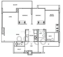 Treasure Crest (D19), Condominium #613351071